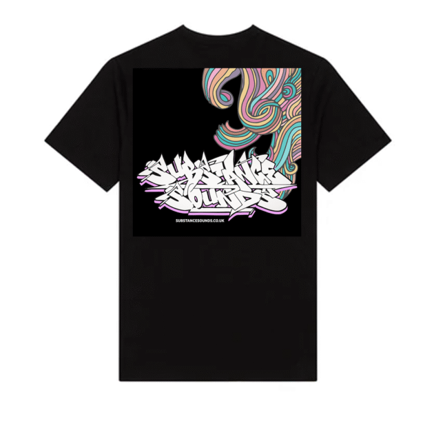Substance Sounds - Logo Abstract (Mens Black)