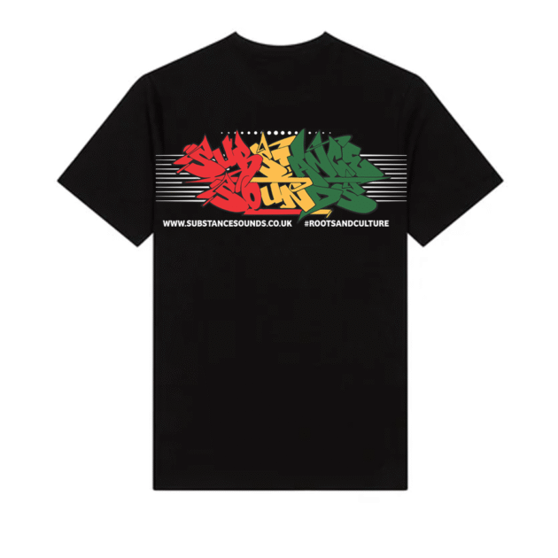 Roots and Culture - Logo T  (Mens Black)