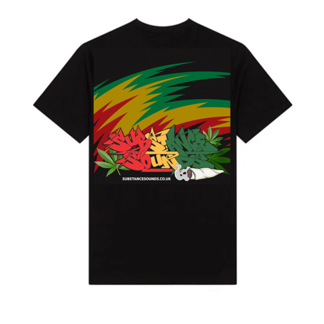 Roots and Culture - Rasta T  (Mens Black)